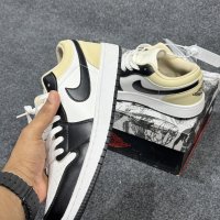 JORDAN 1 LOW BLACK TOE RATTAN (1:1 GRADE)